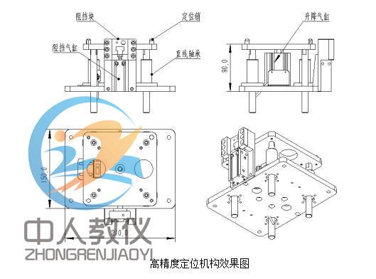 高精度定位機構設計