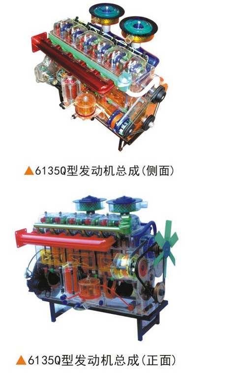 汽車部件透明教學模型