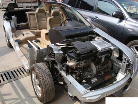 電動(dòng)汽車解剖透視實(shí)驗(yàn)臺