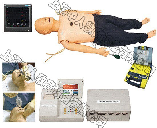 ZR/ACLS850高級多功能成人綜合急救訓練模擬人(ACLS高級生命支持、嵌入式系統)