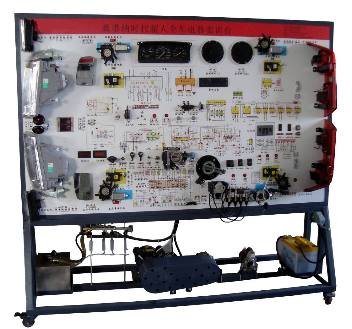 ZRJY-505汽車全車電路實訓臺